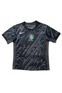 Fotbalové Dres Brazílie Brankářské Venkovní Oblečení Copa America 2024 Krátký Rukáv